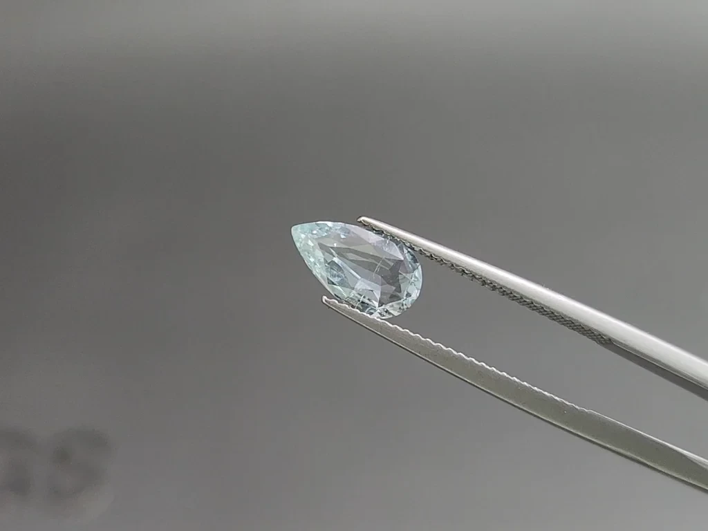 Сет аквамаринов в огранке груша 2,56 карат, Мадагаскар Изображение №3