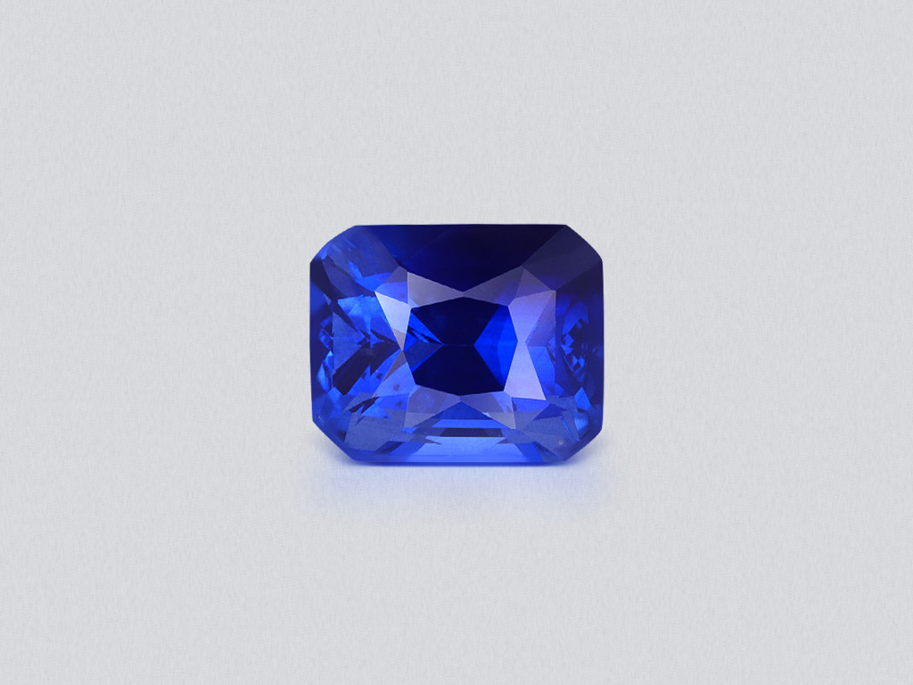 Сапфир Royal Blue в огранке октагон 1,05 карат, Шри-Ланка  Изображение №1
