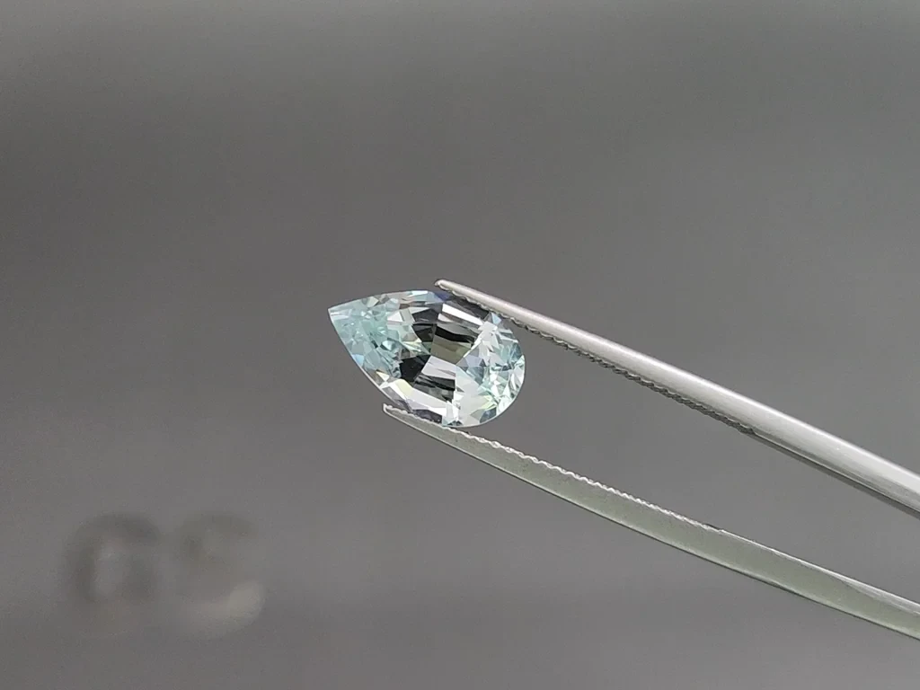 Сет аквамаринов в огранке груша 5,67 карат, Мадагаскар Изображение №3