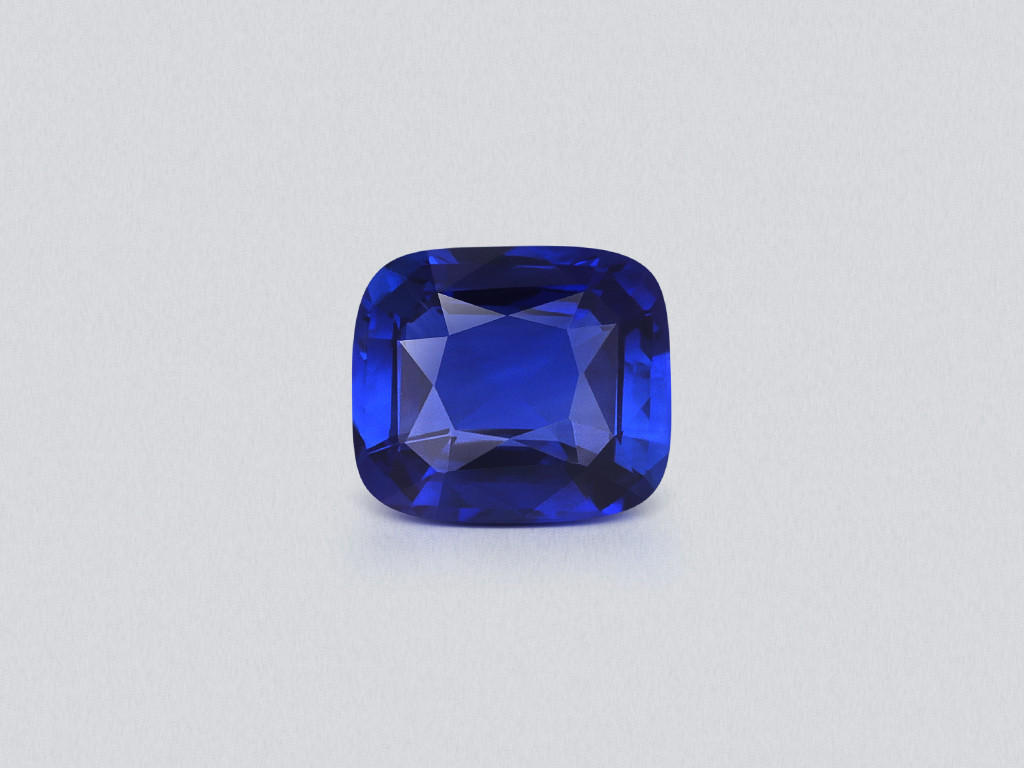 Сапфир Royal Blue в огранке кушон 1,02 карат, Шри-Ланка  Изображение №1