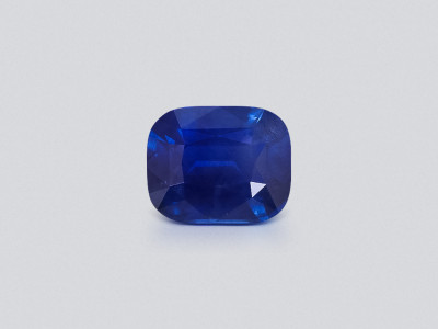 Негретый сапфир Royal Blue в огранке кушон 3,55 карат, Шри-Ланка photo