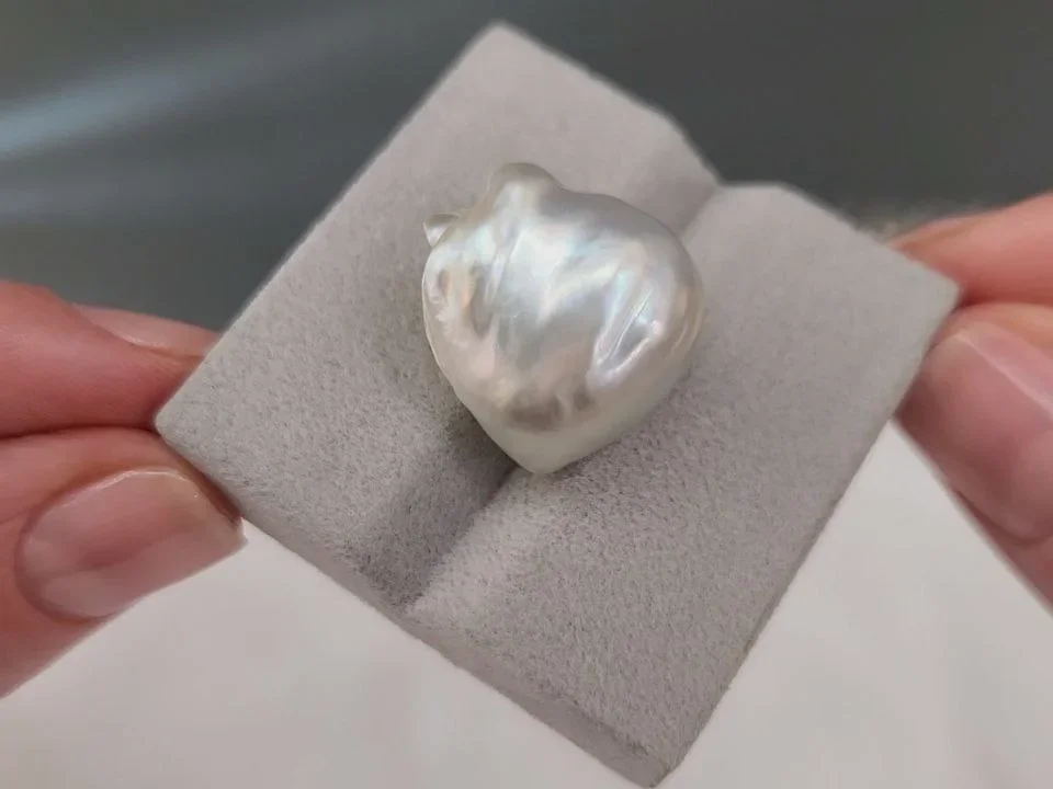 Жемчуг барочный  формы Южных морей 17,7-20,1 мм, Австралия  Изображение №5