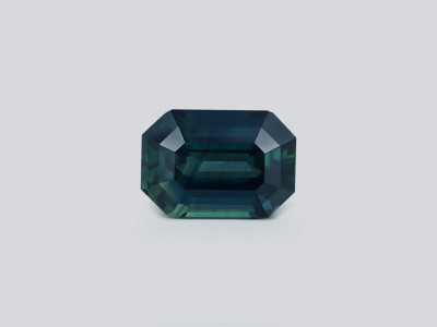 Негретый сапфир Teal в огранке октагон 9,01 карат, Шри-Ланка photo