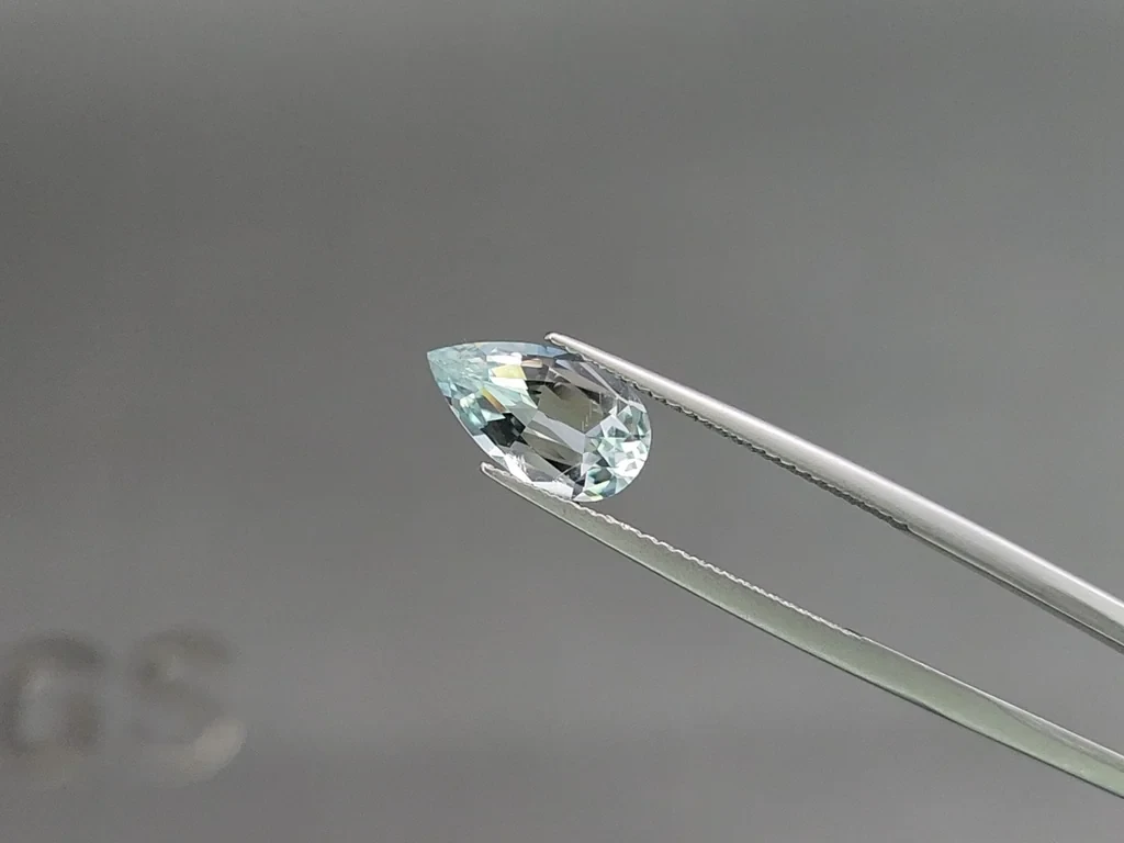 Сет аквамаринов в огранке груша 4,51 карат, Мадагаскар Изображение №3
