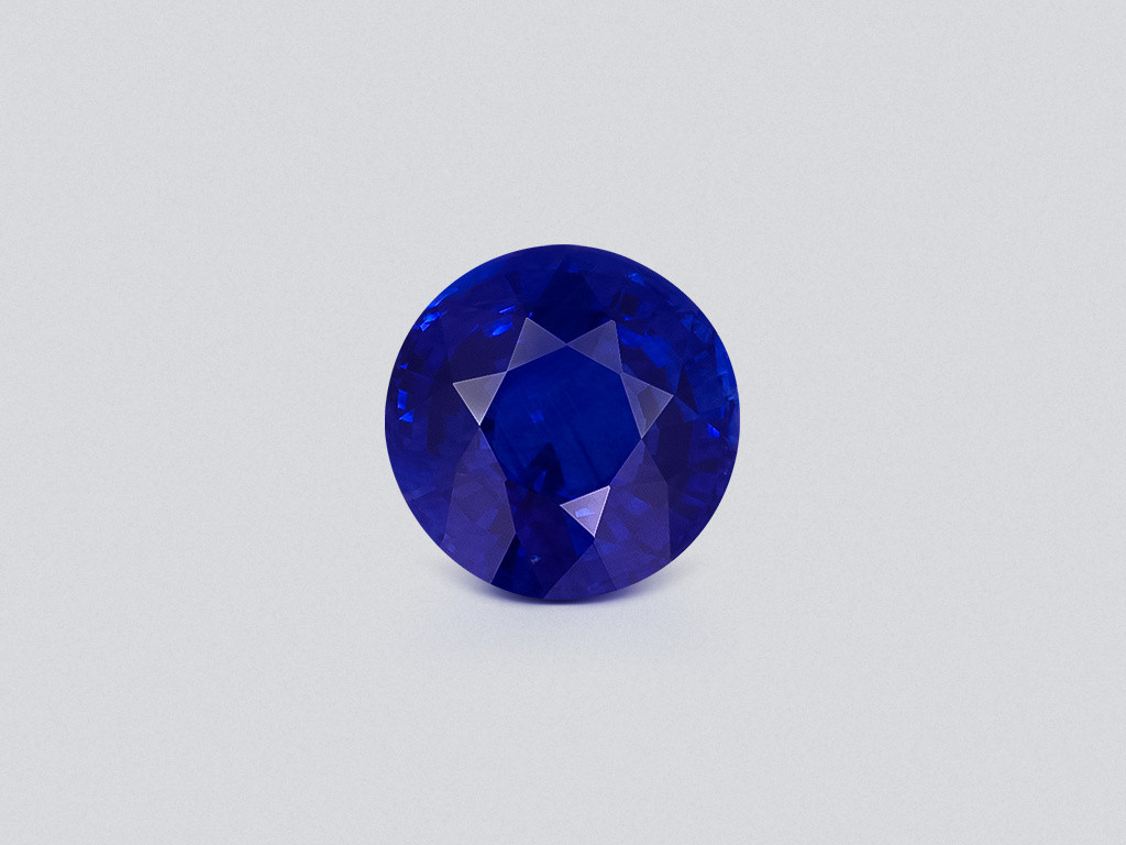 Сапфир Royal Blue в огранке круг 2,01 карат, Шри-Ланка  Изображение №1