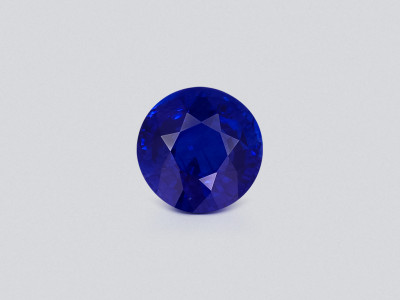 Сапфир Royal Blue в огранке круг 2,01 карат, Шри-Ланка  photo