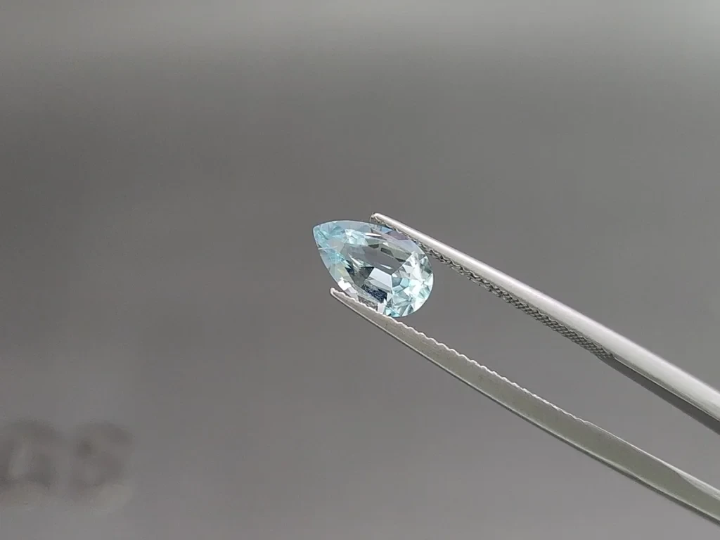 Сет аквамаринов в огранке груша 2,16 карат, Мадагаскар Изображение №3