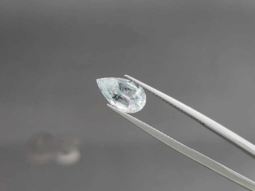 Сет аквамаринов в огранке груша 4,49 карат, Мадагаскар Изображение №3