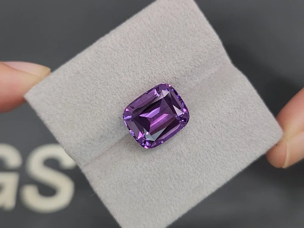 Сет из аметистов в огранке кушон 19,20 карата  Изображение №6