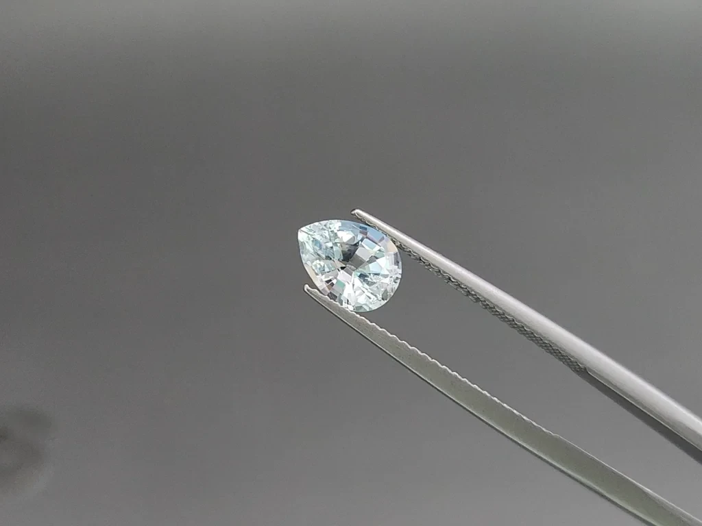 Сет аквамаринов в огранке груша 2,14 карат, Мадагаскар Изображение №3