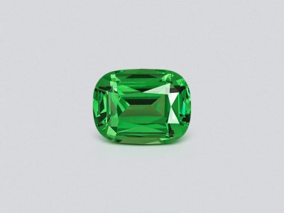 Гранат цаворит Intense Green в огранке кушон 2,39 карата, Танзания  photo