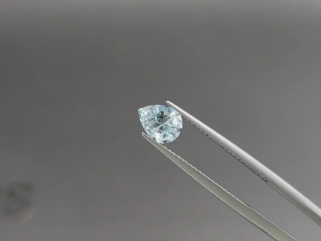 Сет аквамаринов в огранке груша 2,08 карат, Мадагаскар Изображение №3