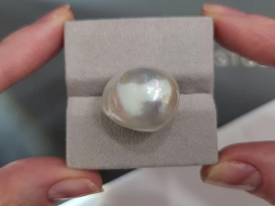 Жемчуг барочный  формы Южных морей 17,7-21,5 мм, Австралия Изображение №5