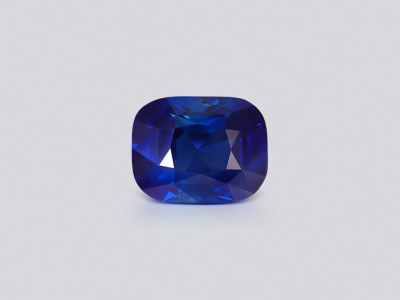 Негретый сапфир Royal Blue в огранке кушон 9,15 карата, Шри-Ланка photo