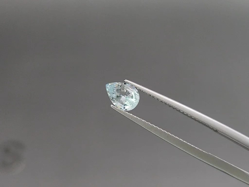 Сет аквамаринов в огранке груша 1,97 карат, Мадагаскар Изображение №3